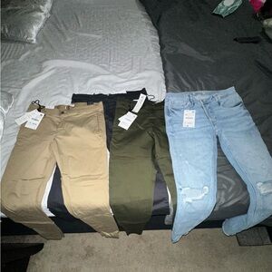 Selling Lot Of Zara Pants Jeans Are Size 31 And 3 Chino Zara Pants Size 32